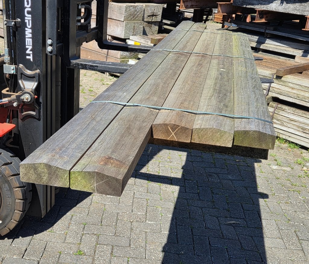 Hardhouten afdekprofielen 6.0x13.0 cm - nr: HB16, Ophalen, 250 cm of meer, Overige typen, Hardhout