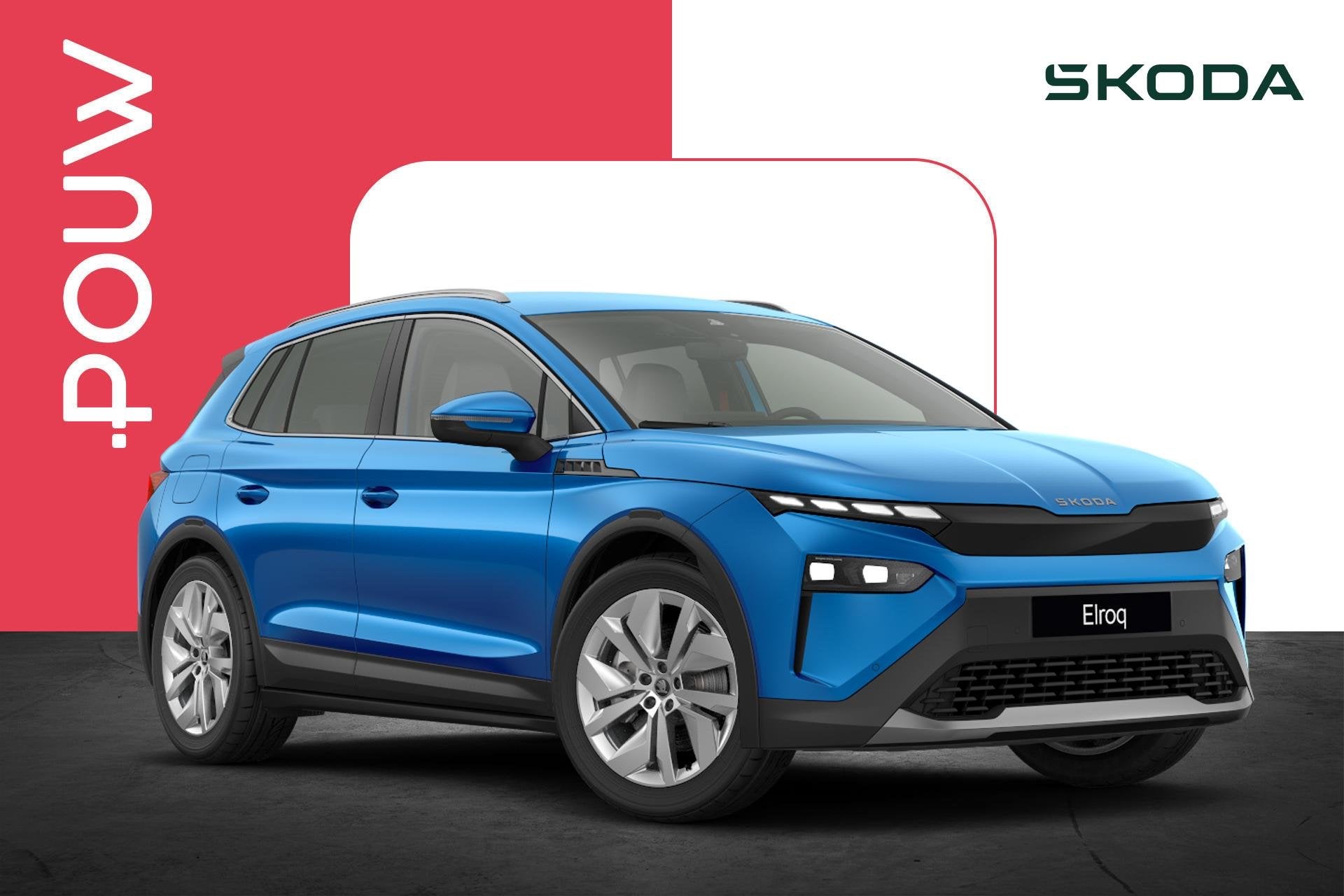 Skoda Elroq 85 286pk Business Edition | 20" Velgen | Busines, Automaat, 12 maanden, Achterwielaandrijving, Blauw