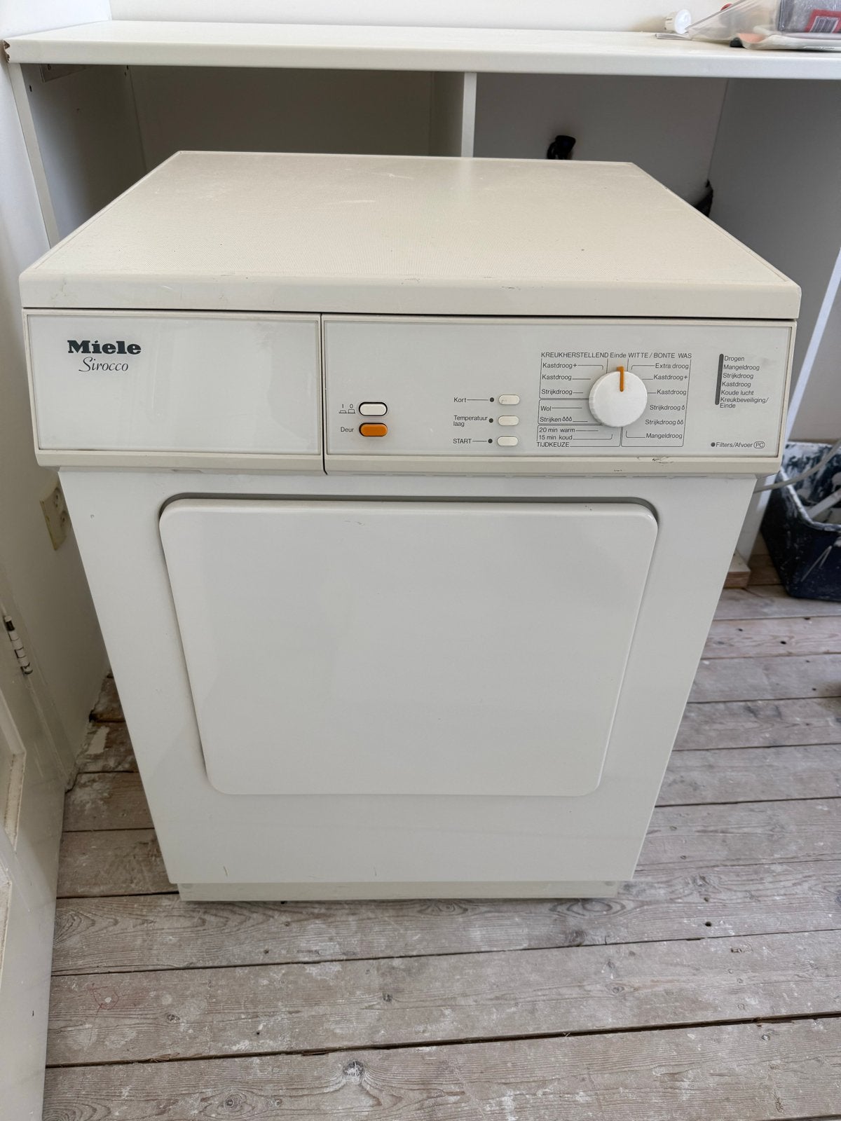 Miele T491 Sirocco Luchtafvoerdroger - Zeer degelijk!, Ophalen, Gebruikt, Luchtafvoer, 4 tot 6 kg