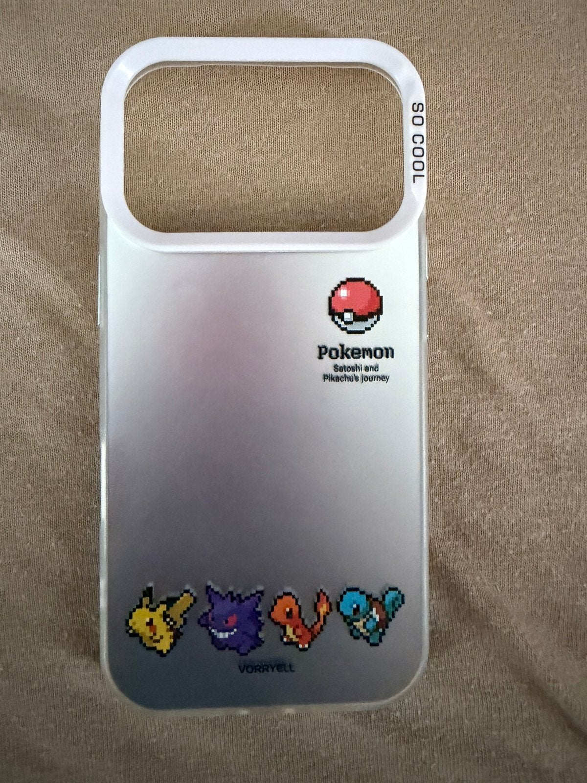 Pokemon hoesje, Telecommunicatie, Ophalen of Verzenden, Zo goed als nieuw