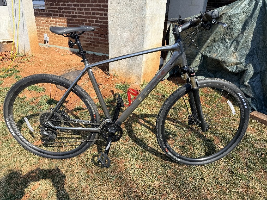 Trek Dual Sport 4 - Hybride fiets met Shimano Deore, Fietsen en Brommers, Ophalen, Gebruikt, Hardtail, Heren