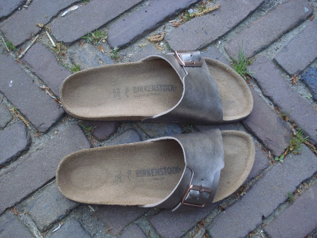 CATALINA BIRKENSTOCK BRONS 42 NU GRATIS VERZENDING PER POST, Slippers, Overige kleuren, Verzenden, Zo goed als nieuw