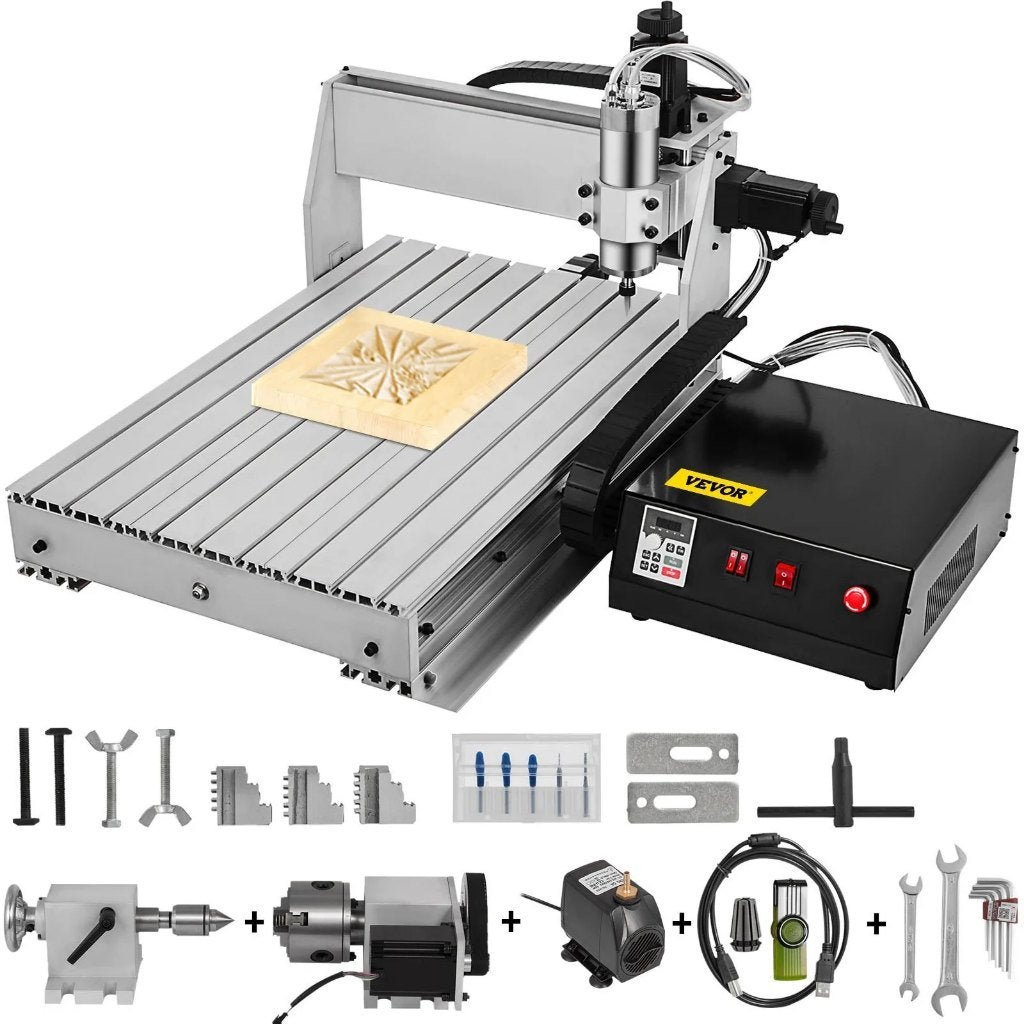 Vevor CNC 6040 - CNC-freesmachine, Ophalen, Vevor, Overige soorten, Zo goed als nieuw