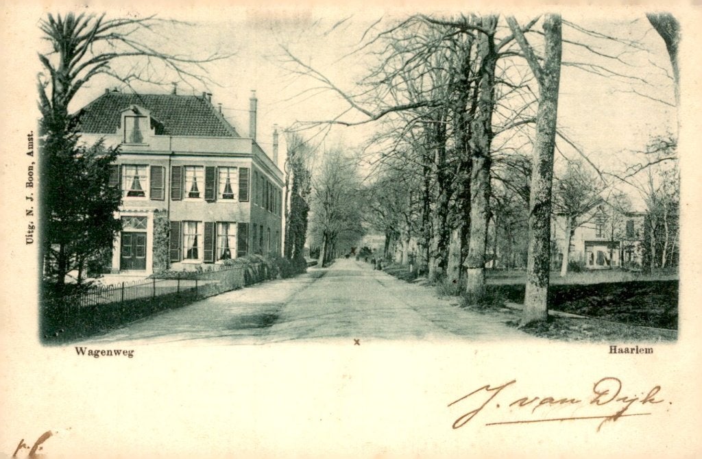 Haarlem Wagenweg # 455, Verzenden, Voor 1920, Gelopen, Noord-Holland