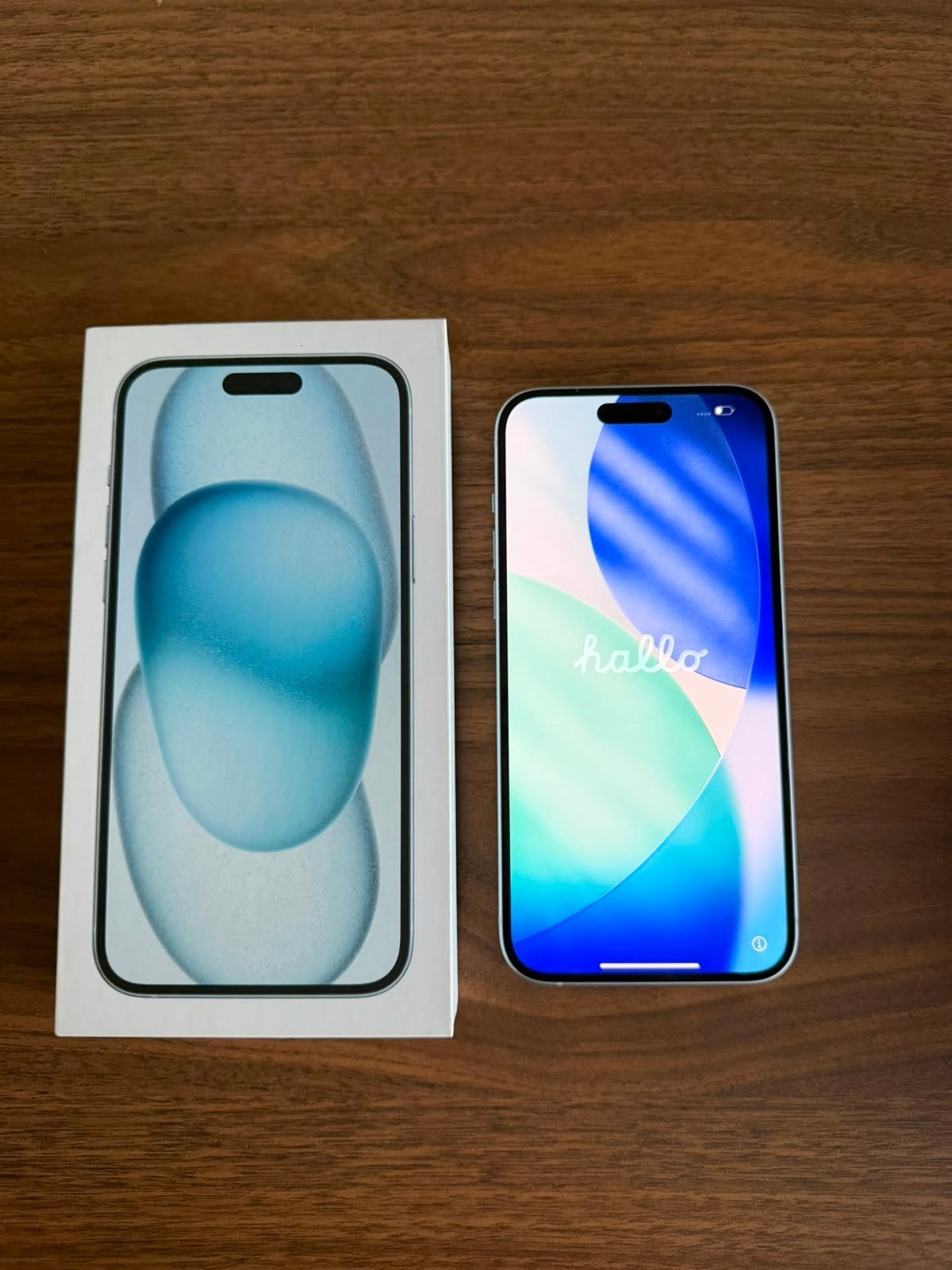iPhone 15 Plus Blauw 128 GB - Zo goed als nieuw, Telecommunicatie, Mobiele telefoons | Apple iPhone, 128 GB, Blauw, Ophalen of Verzenden