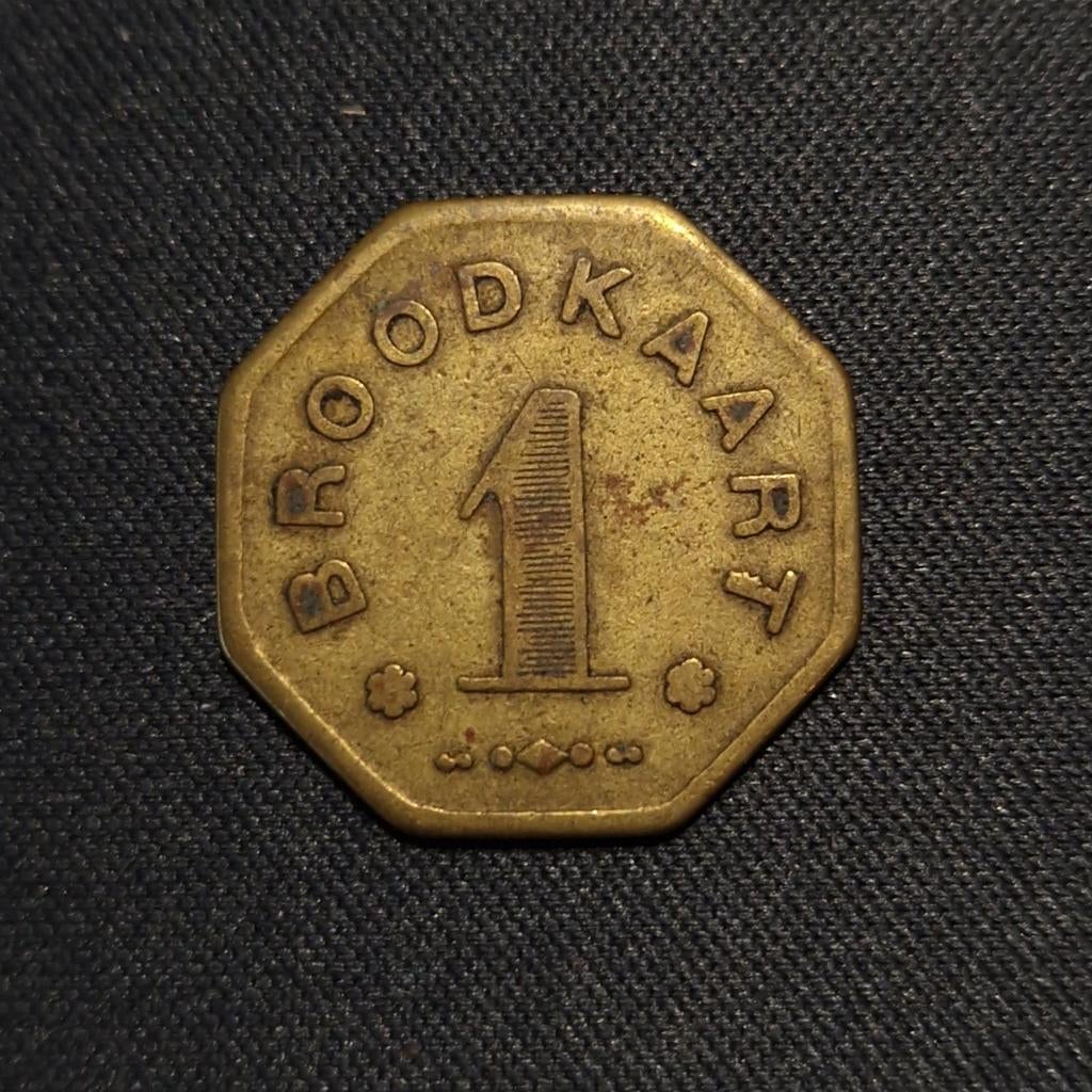 1 broodkaart 1880, Verzenden, Overige materialen