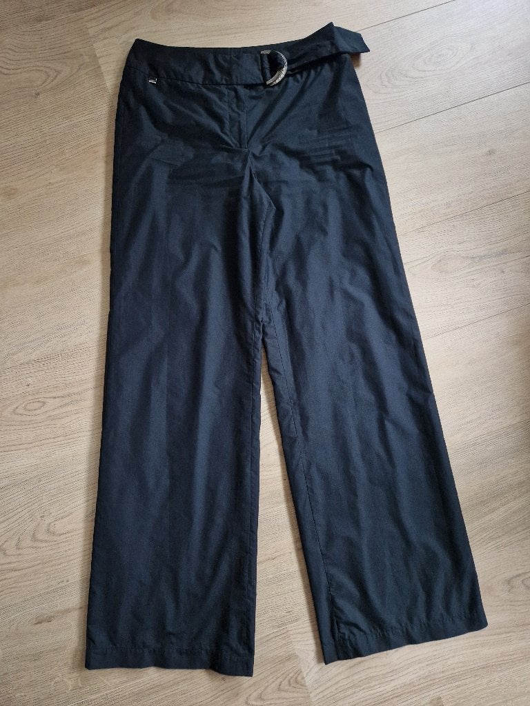 Zomerse, zwarte broek van Airfield - Maat 38, Maat 38/40 (M), Zwart, Ophalen of Verzenden, Airfield