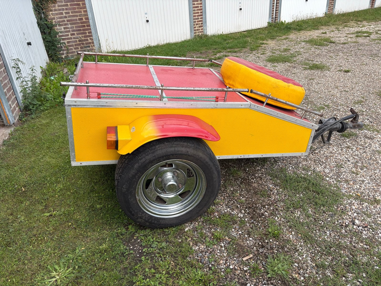 Kleine aanhanger - Opknapper, Ophalen, Gebruikt