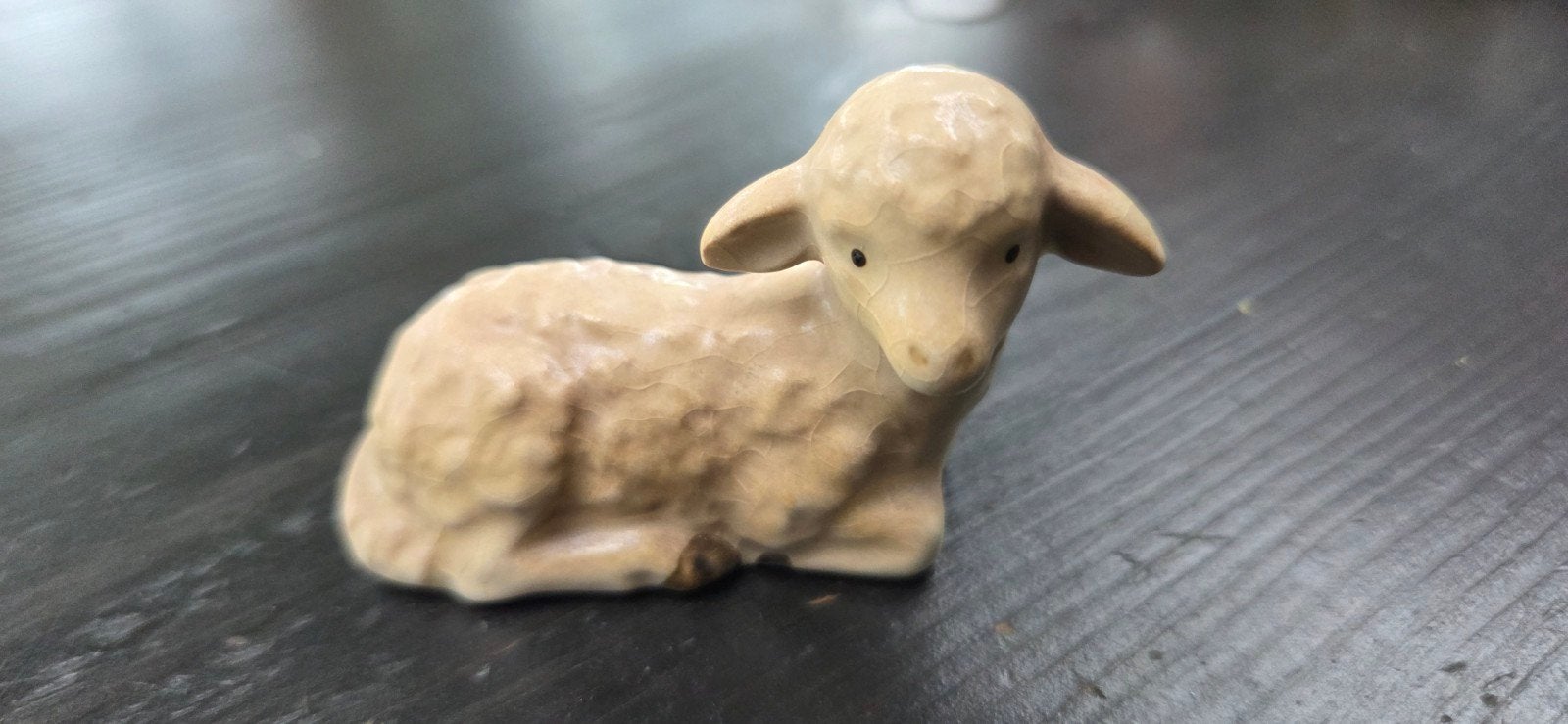 goebel porselein schaapje, Ophalen of Verzenden, Gebruikt, Overige soorten, Beeldje of Figuurtje
