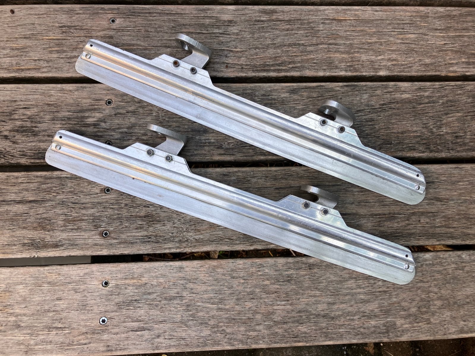 Merkloze shorttrackijzers - 40 cm, Ophalen of Verzenden, Gebruikt, Overige typen, Overige merken