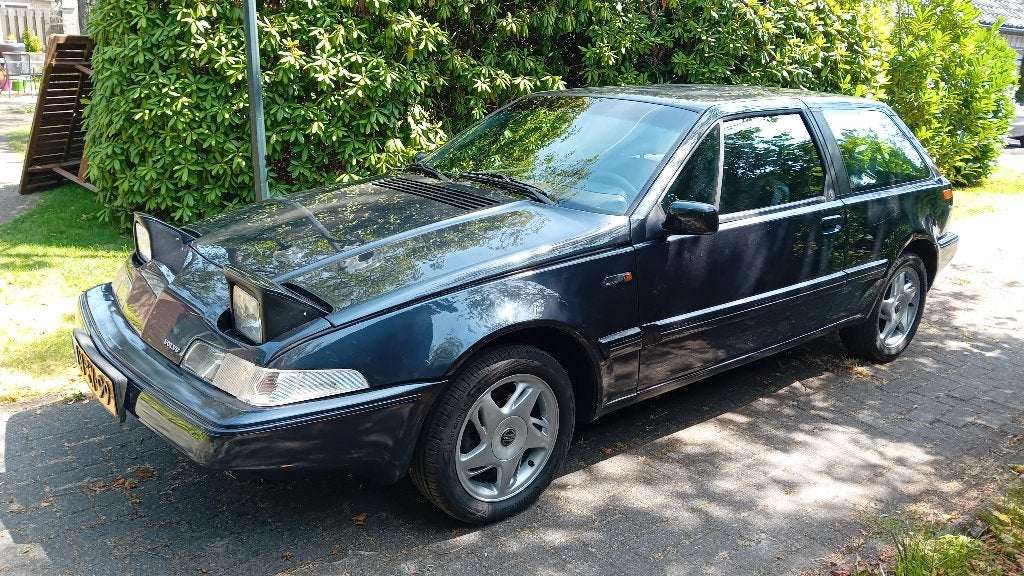 Volvo 480 2.0 I ES 1995 Grijs, Auto's, Voorwielaandrijving, 1998 cc, 4 cilinders, Origineel Nederlands