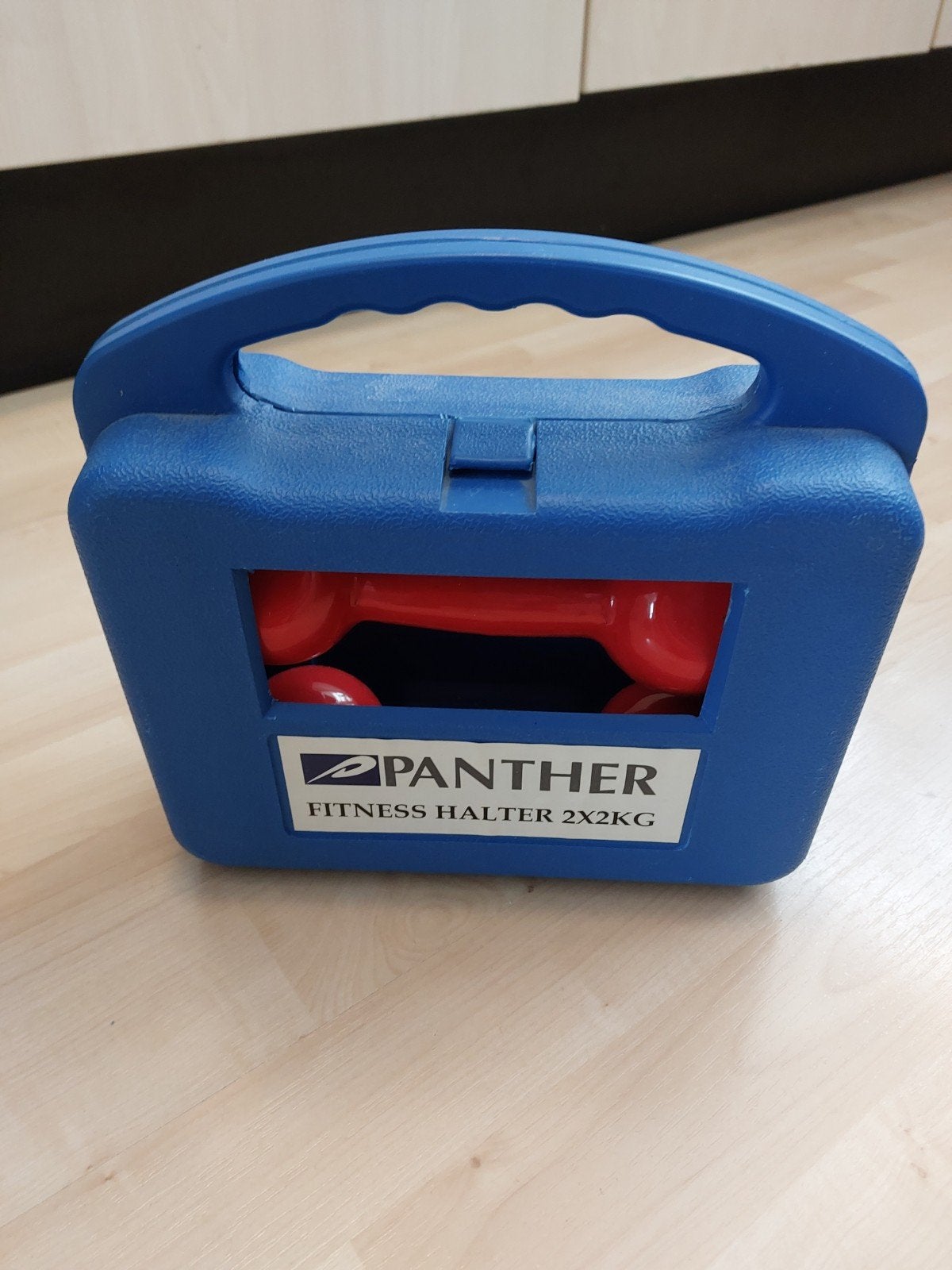 Panther Fitness Halters 2x2KG in koffer, Sport en Fitness, Fitnessmaterialen, Ophalen