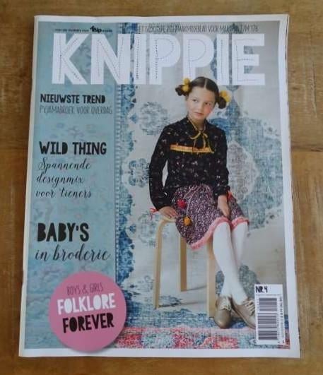 Knippie nummer 4 augustus, september 2017, ook baby, Verzenden, Zo goed als nieuw, Kind, Knippie