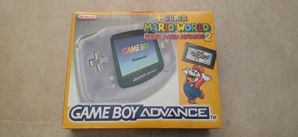 Nintendo Game Boy Advance Console Super Mario World 2 Bundel, Spelcomputers en Games, Ophalen of Verzenden, Zo goed als nieuw