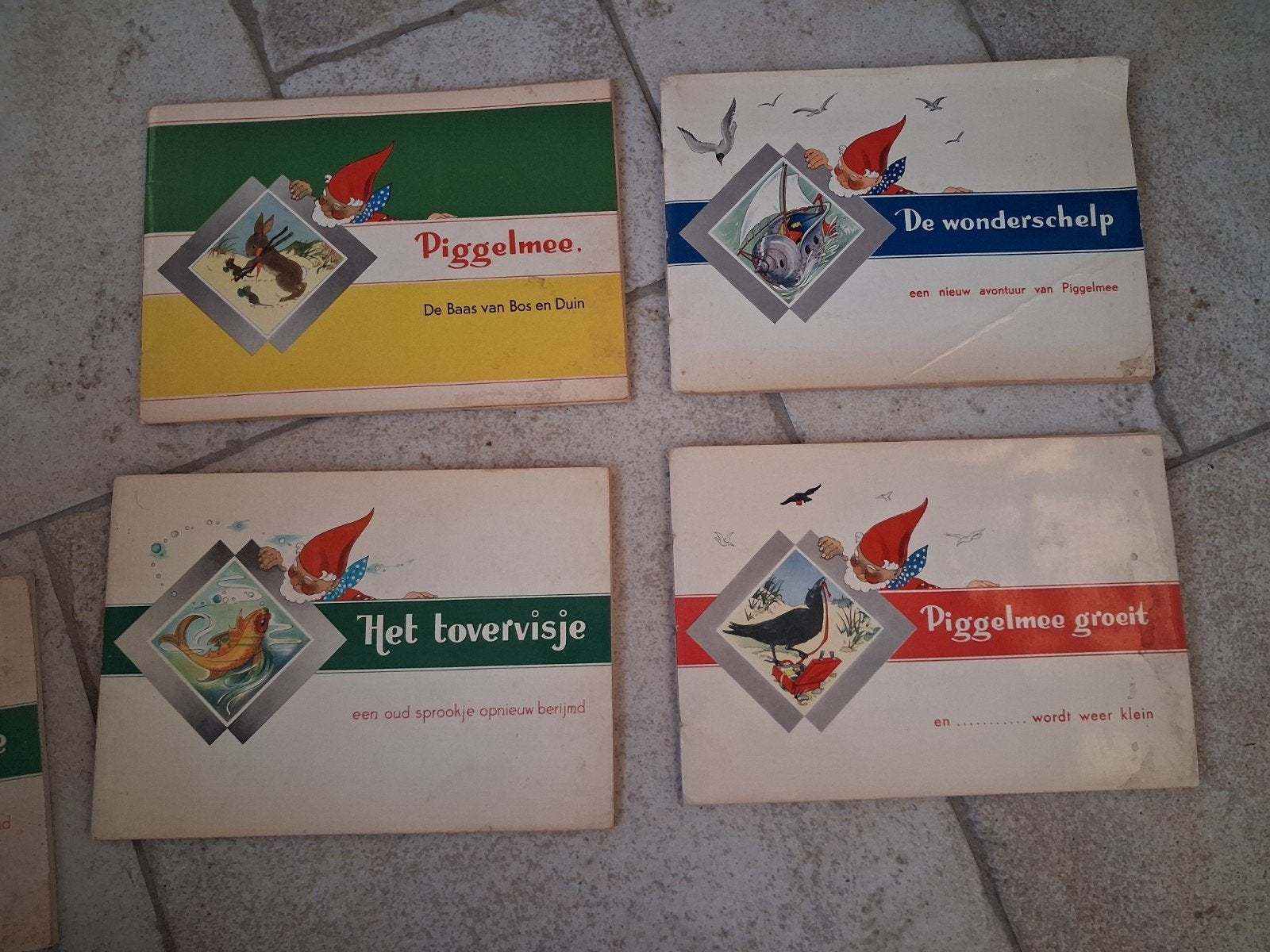 4x Piggelmee boeken van Van Nelle - Sprookjes, Boeken, Ophalen of Verzenden, Gelezen, Jan Laurens, D. Roodenburg Vermaat, Sprookjes