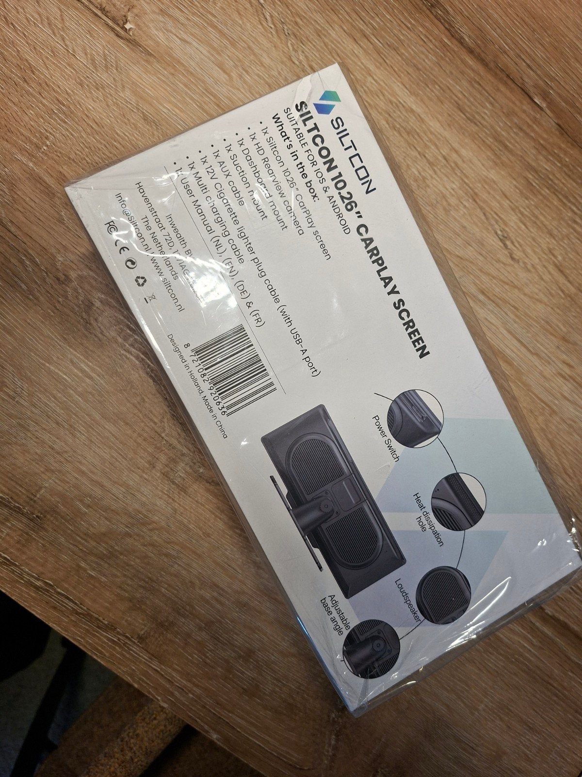 Siltcon 10.26" Carplay Scherm - Nieuw in doos, Ophalen of Verzenden