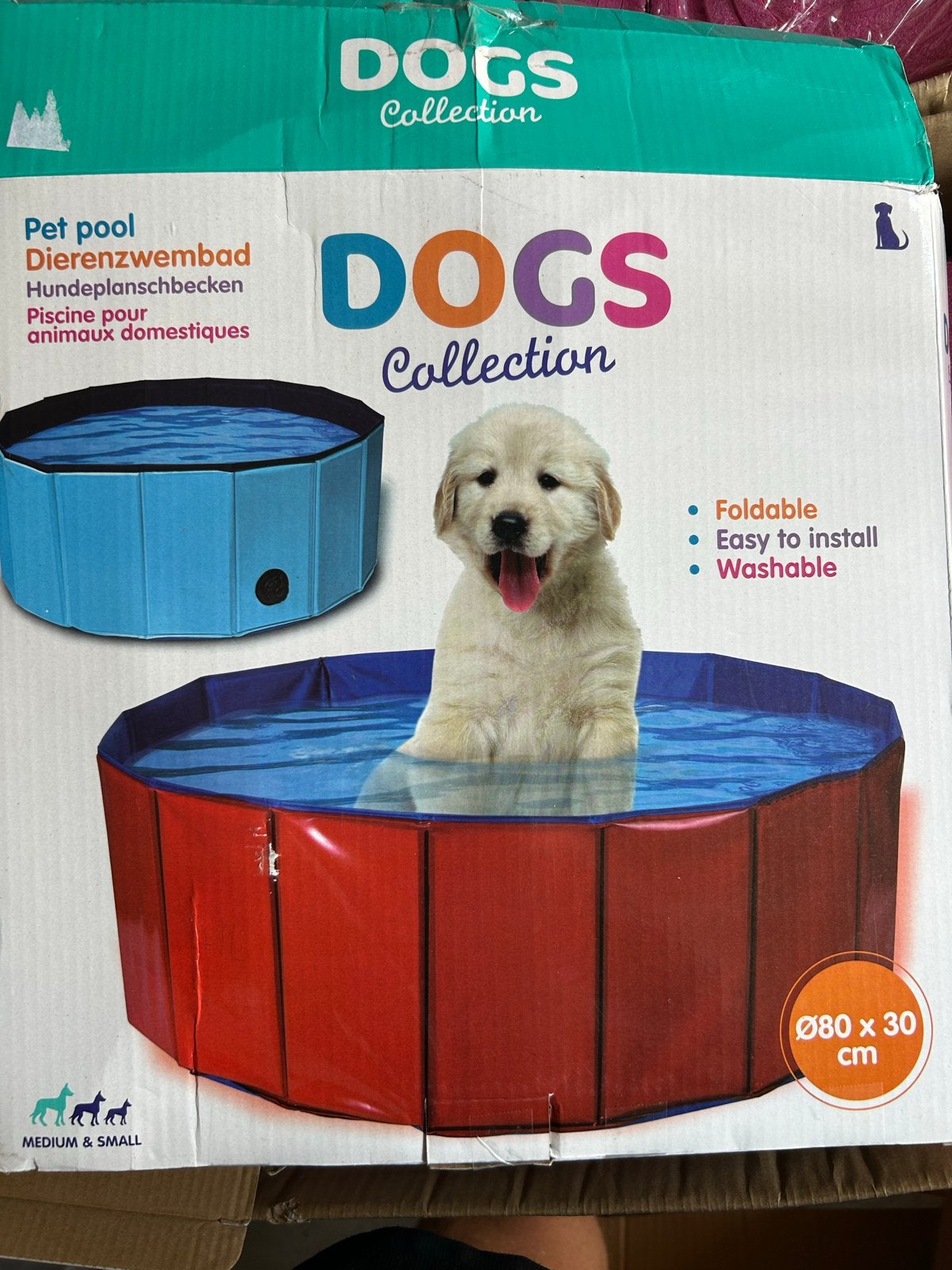 Dierenzwembad NIEUW!!!!!!!!!, Ophalen, Nieuw