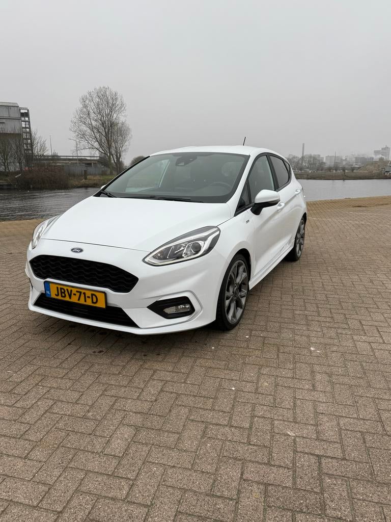 Ford Fiësta 1.0 STLine 95pk 5dr 2021 Wit, Voorwielaandrijving, 580 kg, 1064 kg, Wit