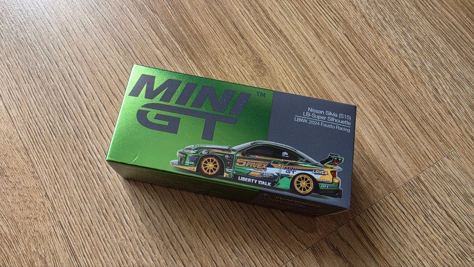 MiniGT Nissan Silvia (S15) LB-Super Silhouette, Ophalen of Verzenden, Auto