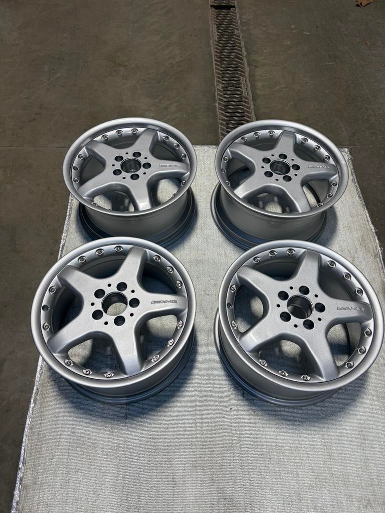 AMG 2 DELIGE BREEDSET VELGEN 17” NIEUW, Auto-onderdelen, Banden en Velgen, Ophalen, Velg(en), 17 inch, Personenwagen