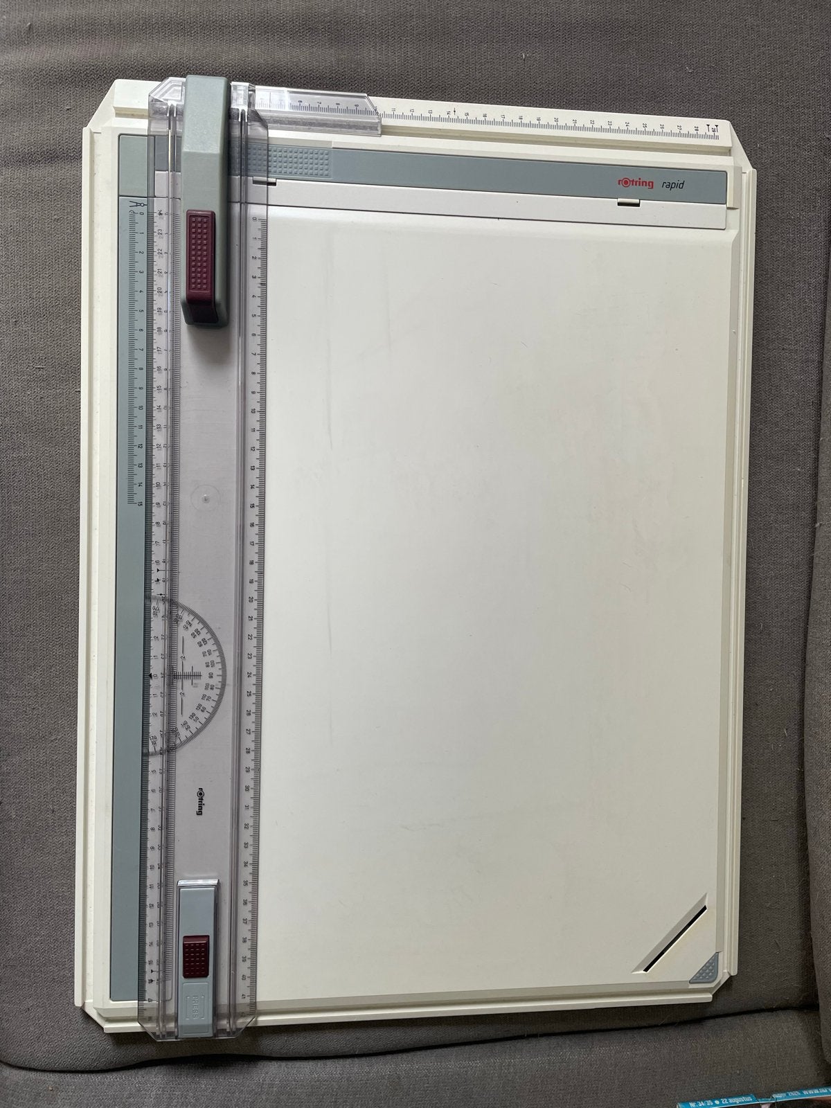 Rotring Rapid Tekentafel A3 met accessoires, Doe-het-zelf en Verbouw, Tekentafels, Ophalen of Verzenden, Gebruikt, Minder dan 130 cm