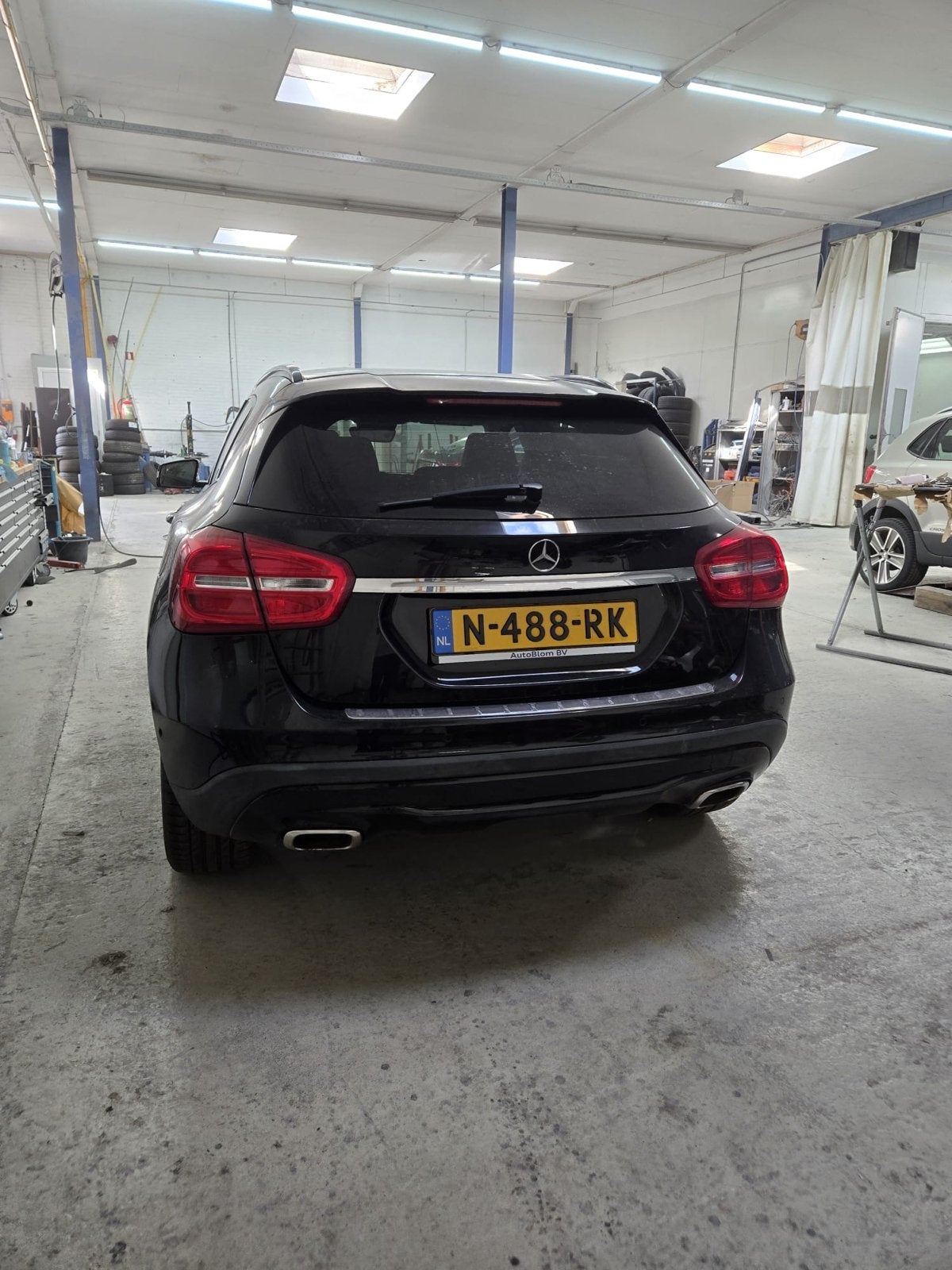 Mercedes-Benz GLA 2.0 Gla250 AUT 2014 Zwart, Auto diversen, Zwart, SUV of Terreinwagen, Benzine, 1991 cc
