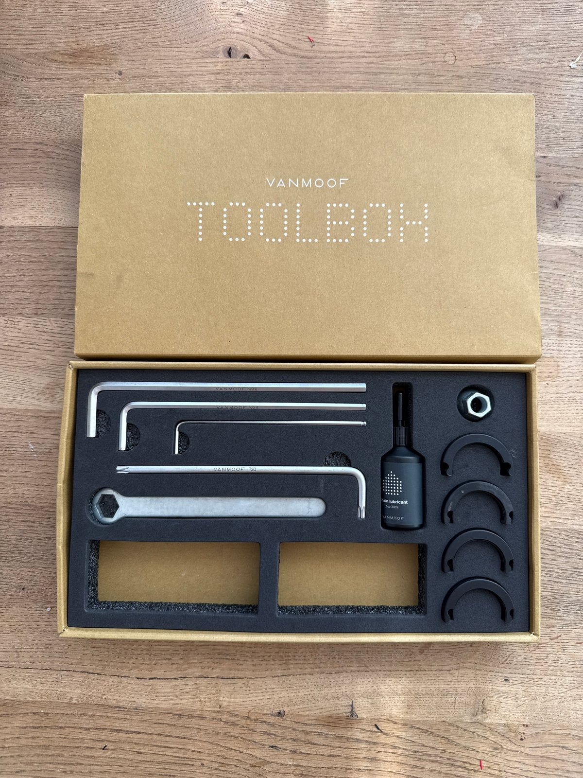 VanMoof S3 X3 Toolbox - Complete Gereedschapset, Ophalen of Verzenden, Zo goed als nieuw, Gereedschapsset