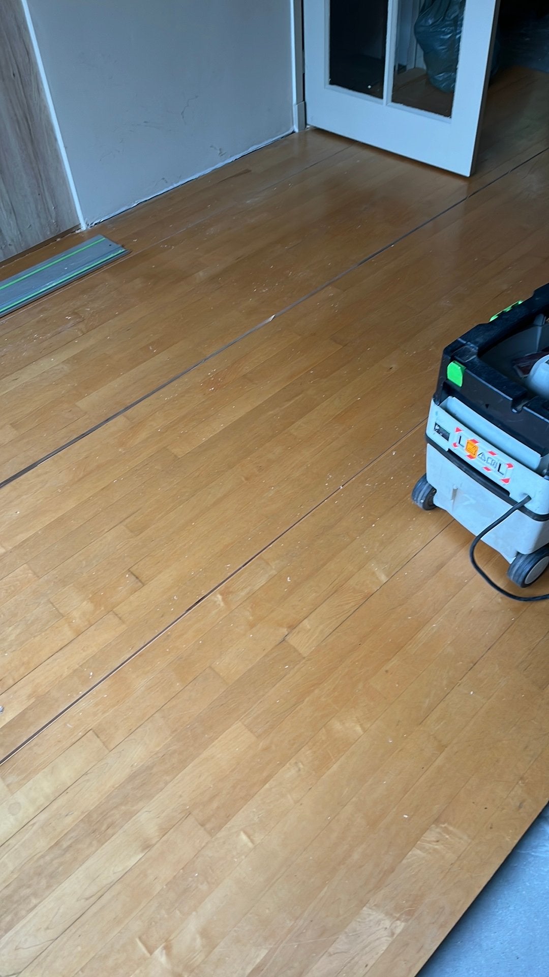 Massief esdoorn parket., Zo goed als nieuw, 10 m² of meer, 10 tot 30 cm, Hout