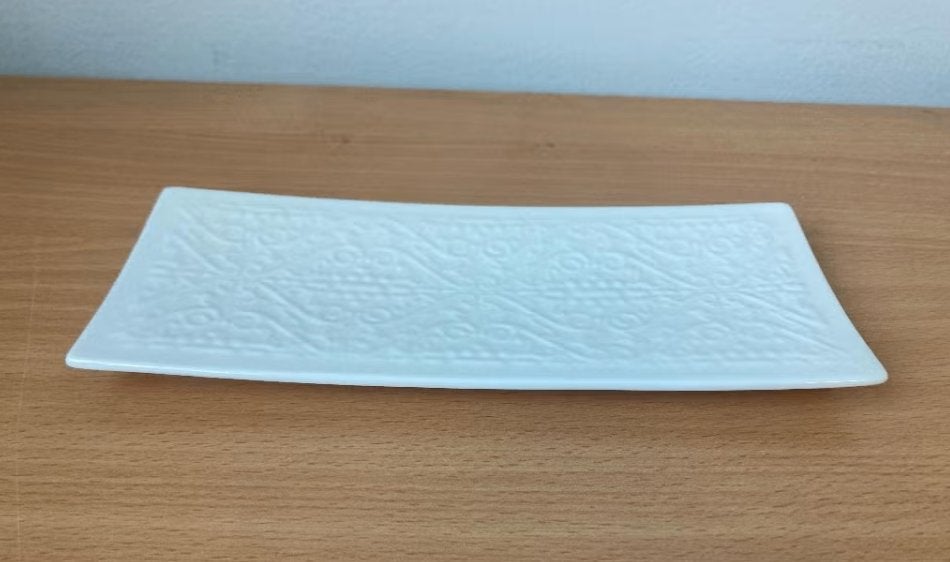 Marcel Wanders porselein sushi bord schaal plate japan KLM, Ophalen of Verzenden, Zo goed als nieuw, Schaalmodel