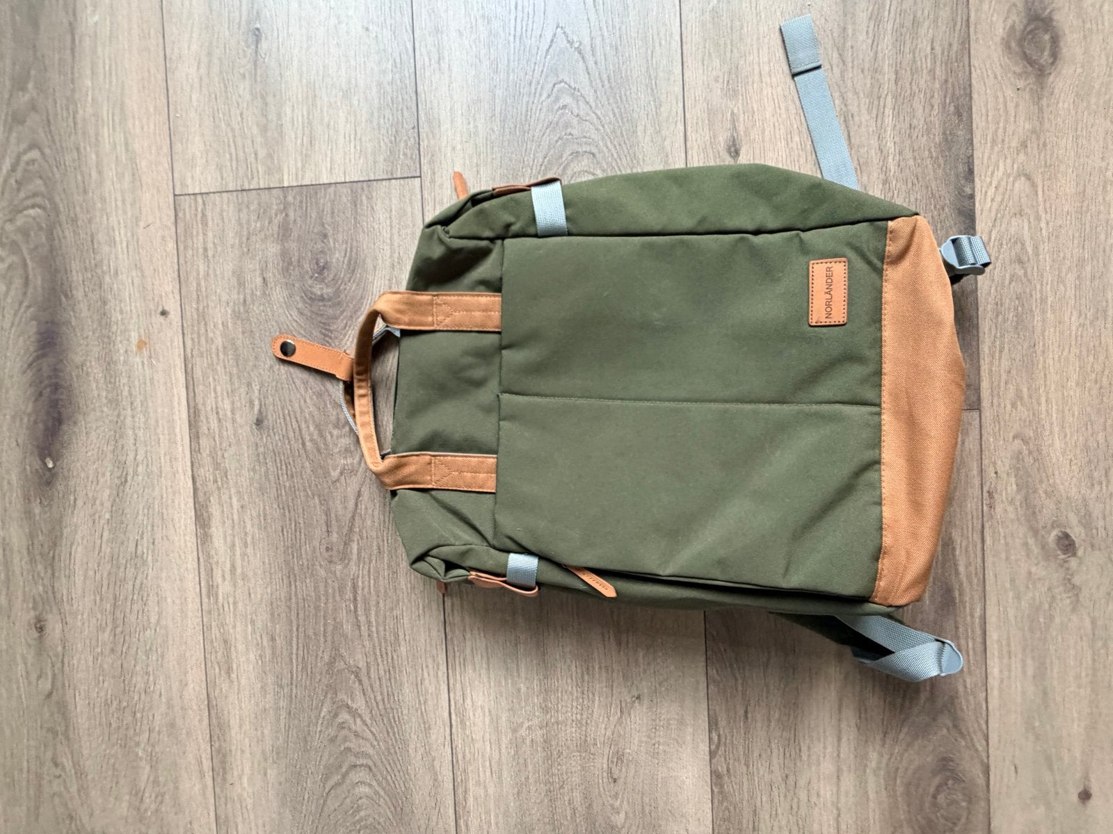 Handige Laptop Tas met Apart Vak en Ritsvak, Groen, Gevoerd laptopvak, 15 inch, Ophalen of Verzenden