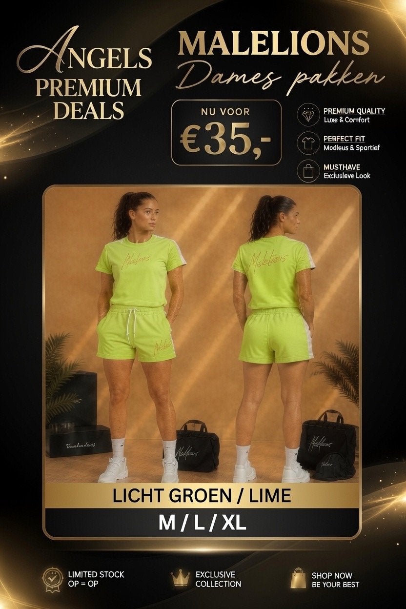 Malelions Dames Pakken - Licht Groen / Lime, Kleding | Dames, Maat 38/40 (M), Kort, Verzenden, Nieuw