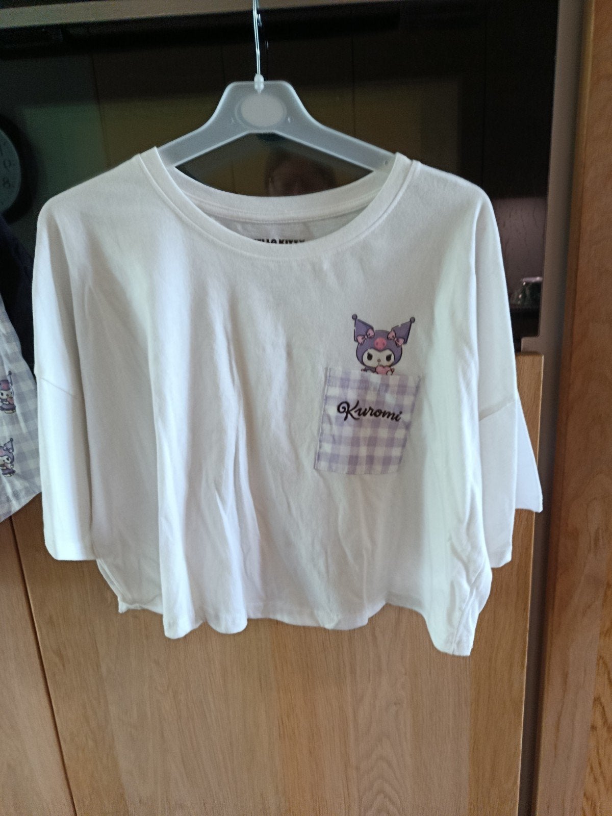 Kuromi Hello Kitty & Friends pyjama set Primark, Primark, Wit, Ophalen of Verzenden, Zo goed als nieuw