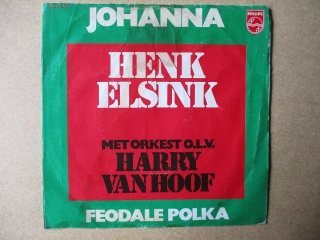 s0194 henk elsink - johanna, Cd's en Dvd's, Vinyl Singles, Ophalen, Gebruikt, 7 inch, Overige genres