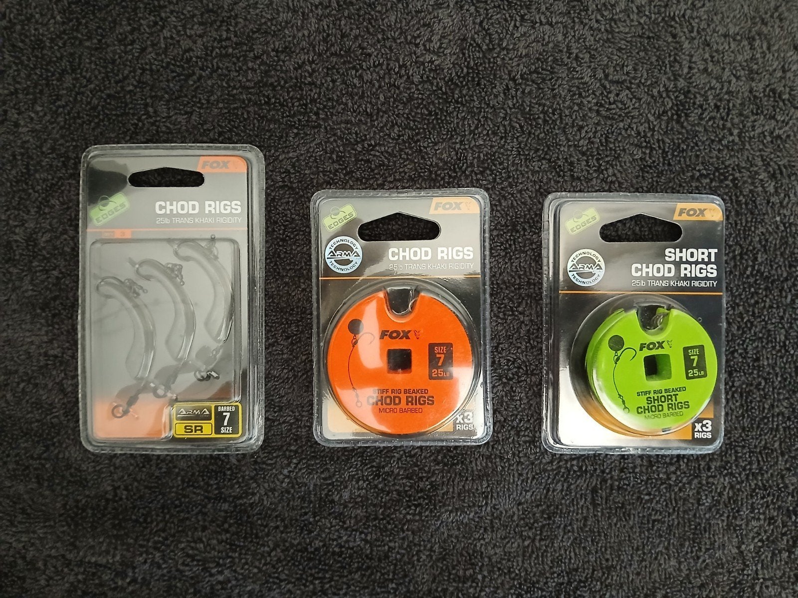 Set 3x Fox Chod Rigs - Carp Tackle, Ophalen of Verzenden, Nieuw, Haak