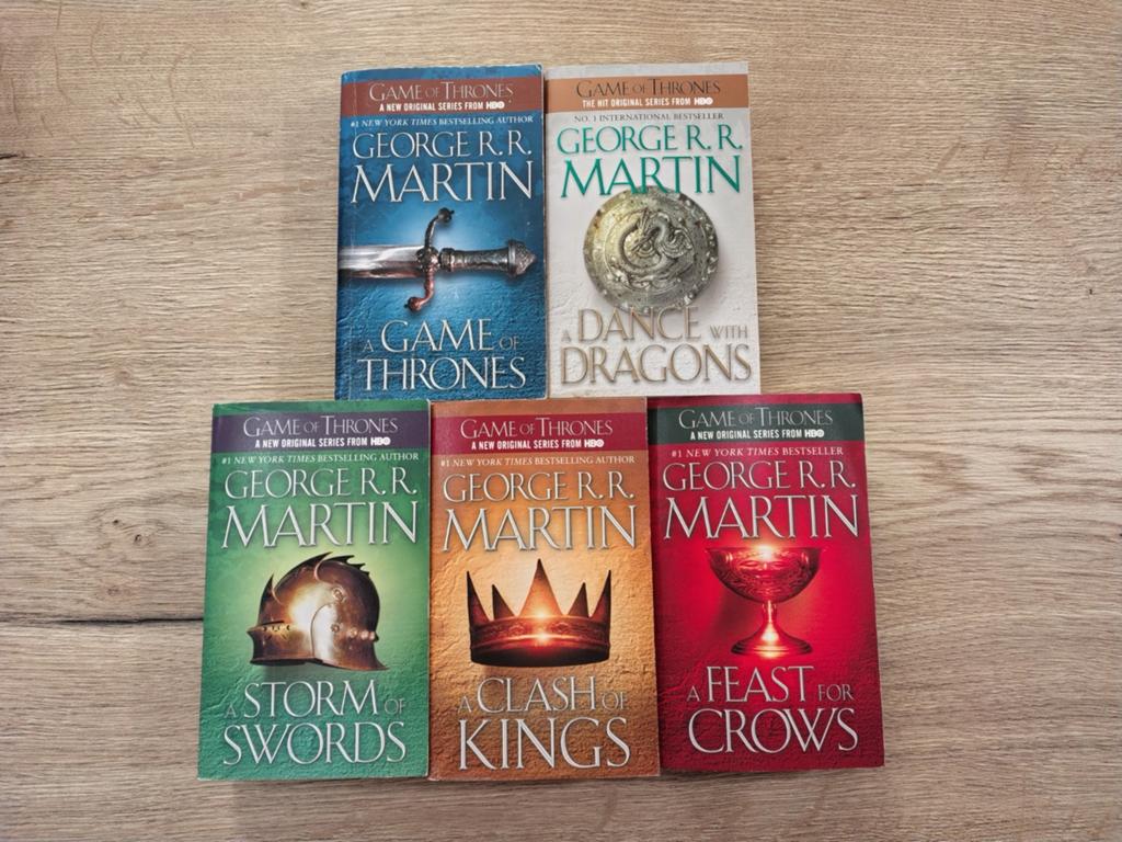 Game of Thrones boekenreeks (Engels), Boeken, Ophalen of Verzenden, Zo goed als nieuw