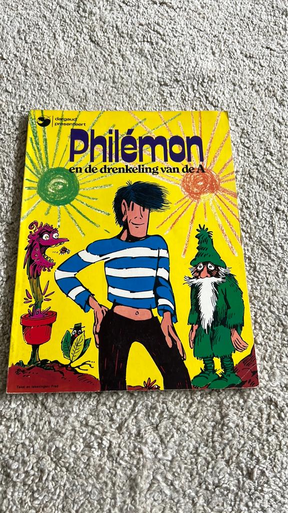 Stripboek Philémon en de drenkeling vannde A., Eén stripboek, Ophalen of Verzenden, Gelezen