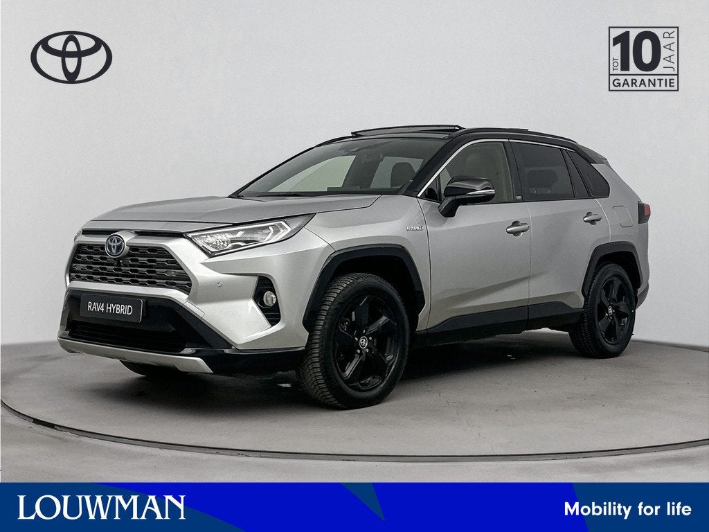 Toyota RAV4 2.5 Hybrid Bi-Tone | JBL-Audio | Schuif/Kantelda, Auto's, Toyota, Bedrijf, Te koop, Rav4, 360° camera, ABS, Achteruitrijcamera