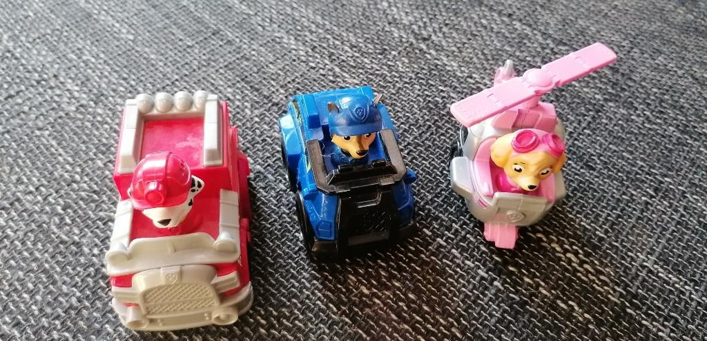 paw patrol spelgoed autos, Ophalen, Zo goed als nieuw