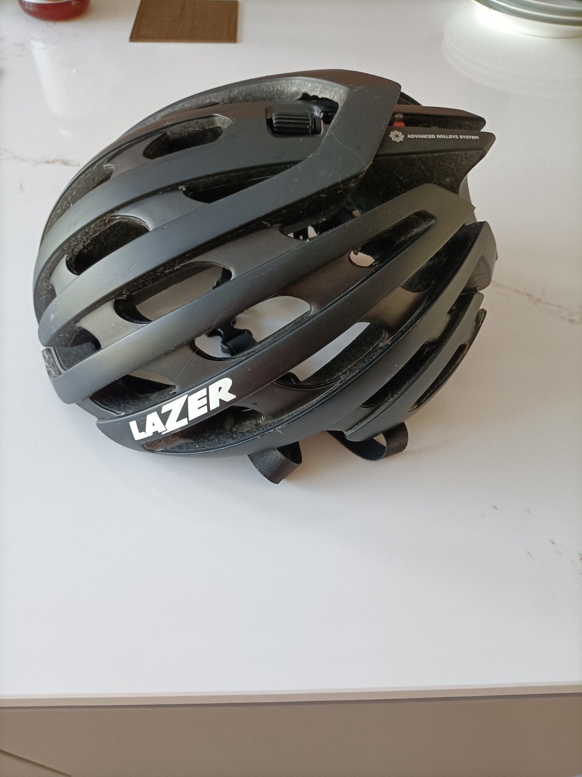 Lazer fietshelm - Zwart - Advanced Rollsys System, Lazer, Gebruikt, Overige maten, Ophalen of Verzenden