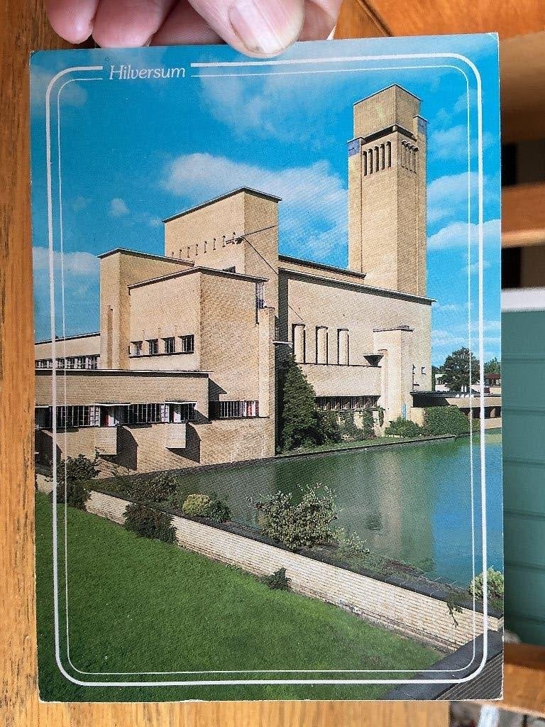 Hilversum raadhuis, Verzenden, 1980 tot heden, Gelopen, Noord-Holland