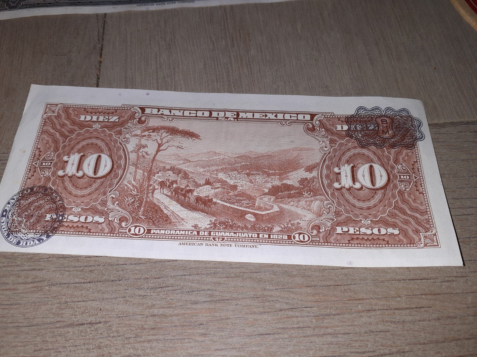 Bankbiljetten Mexico (1 & 10 Peso) en Ghana (100 Cedis), Ophalen, Midden-Amerika, Setje