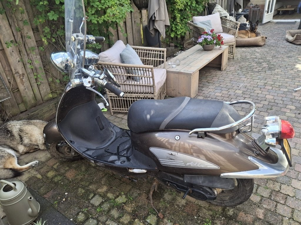 scooter sym allo, Ophalen, Gebruikt, SYM, Benzine