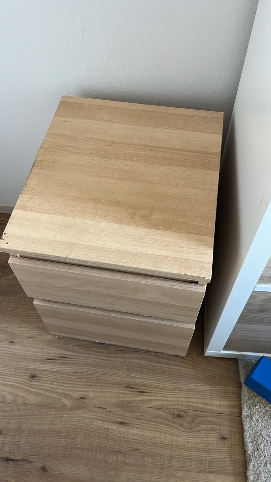 Gratis nachtkastje ikea, Ophalen, Gebruikt, Minder dan 45 cm, Minder dan 55 cm