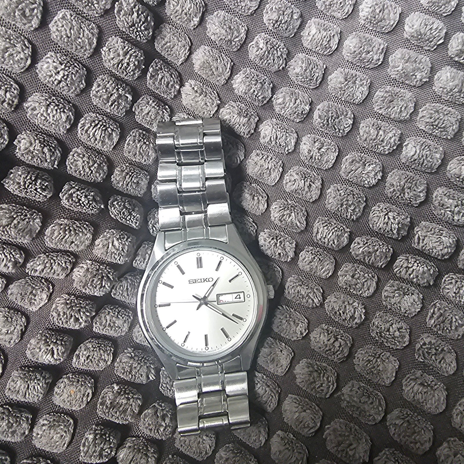 Seiko Herenhorloge - Klassiek en Tijdloos Design, Sieraden, Tassen en Uiterlijk, Gebruikt, Staal, Polshorloge, Ophalen of Verzenden
