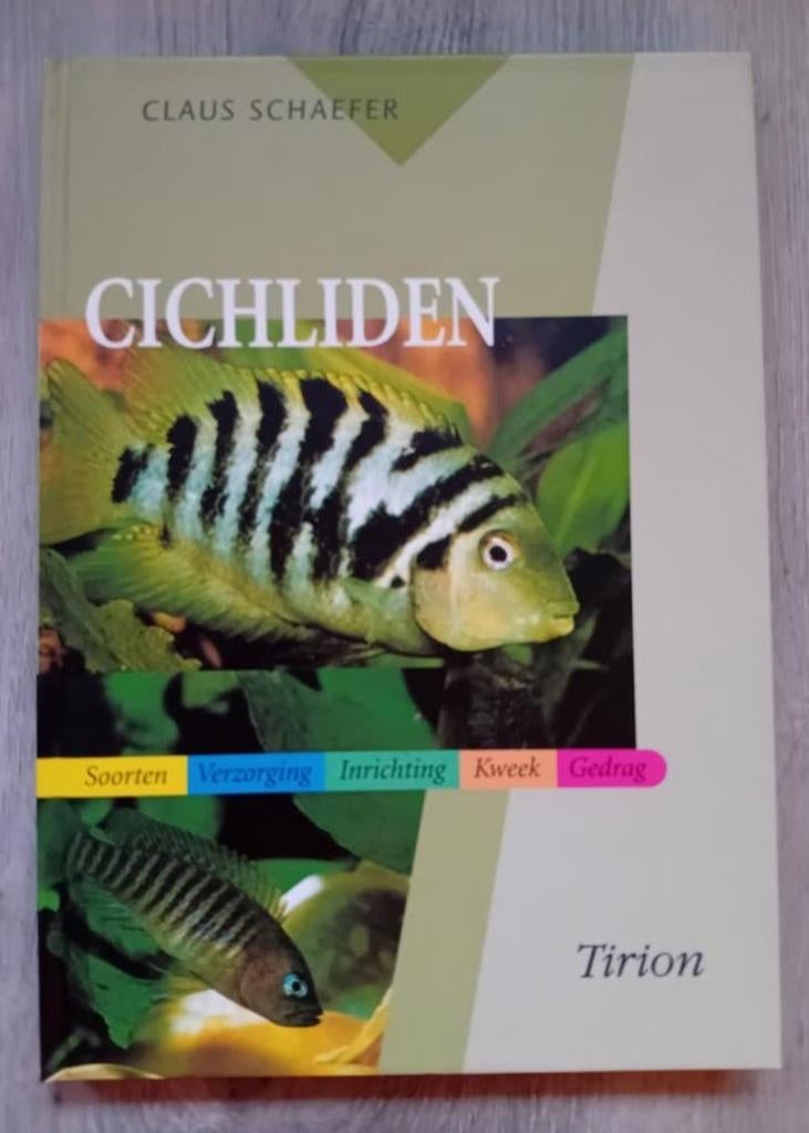 Cichliden boek Uitg.Tirion plus Cichlidae tijdschrift, Boeken, C. Schaefer, Ophalen of Verzenden, Zo goed als nieuw, Vissen