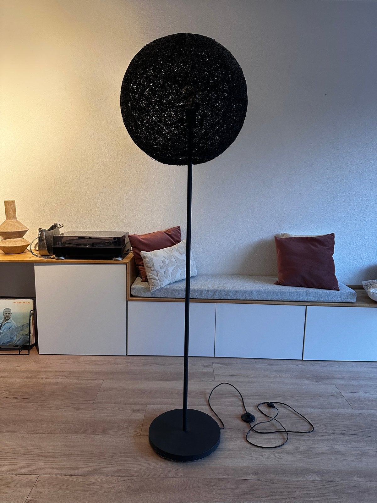 Vloerlamp Montèl Cocon, nieuwstaat, Huis en Inrichting, Lampen | Vloerlampen, Ophalen, Zo goed als nieuw, 150 tot 200 cm