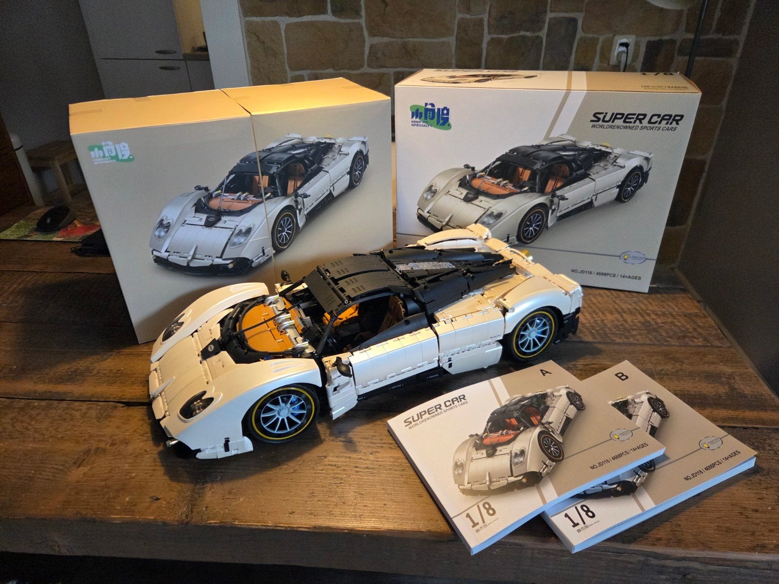 Pagani 4688 stukjes 1:8, Ophalen, Zo goed als nieuw