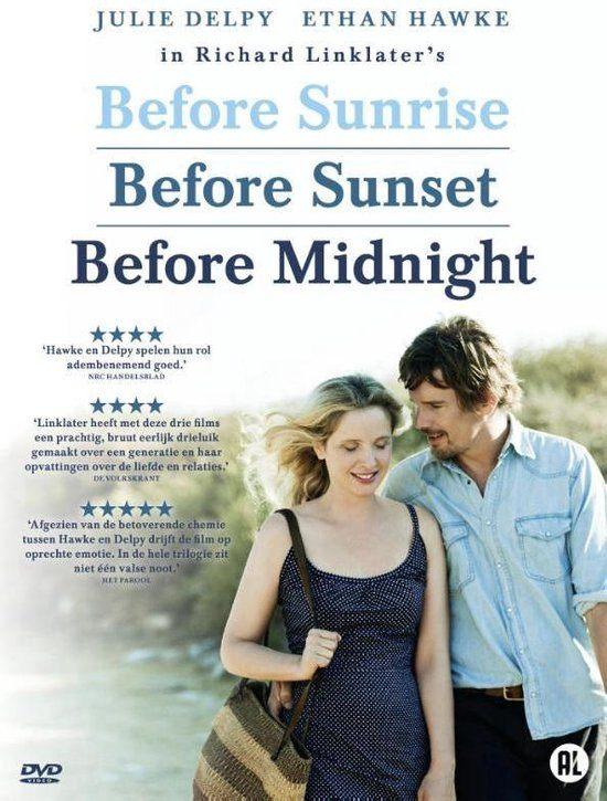 dvd-box Before Sunrise / Before Sunset / Before Midnight, Cd's en Dvd's, Alle leeftijden, Ophalen of Verzenden, Zo goed als nieuw