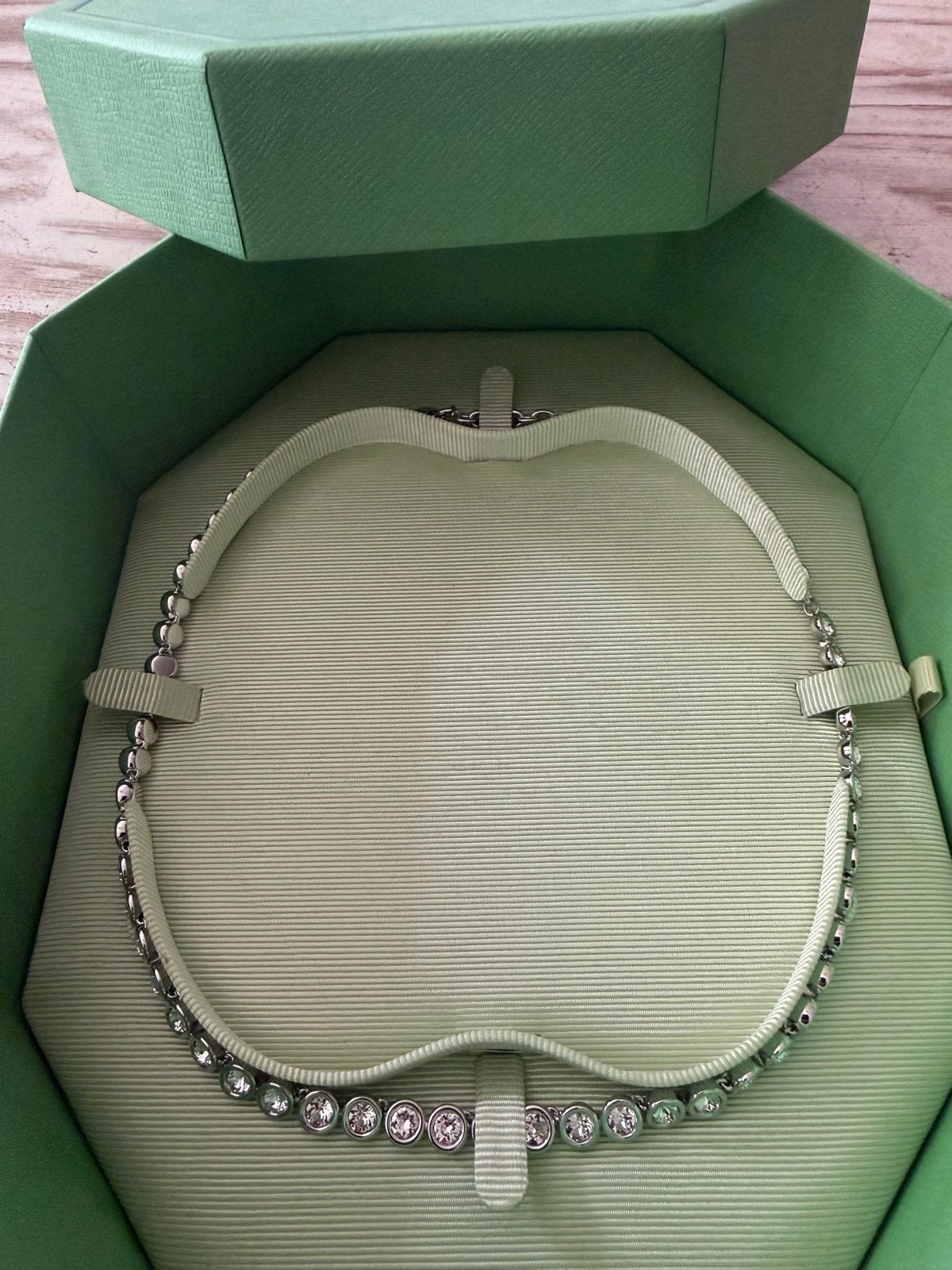 Swarovski Tennis Ketting met Kristallen -  nieuw, Met kristal, Overige materialen, Nieuw, Ophalen of Verzenden