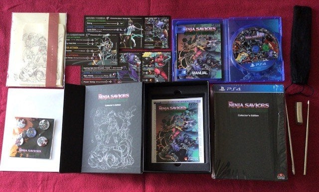 Ninja Warriors collector's limited edition Playstation 4 PS4, Avontuur en Actie, Vanaf 18 jaar, 1 speler, Nieuw